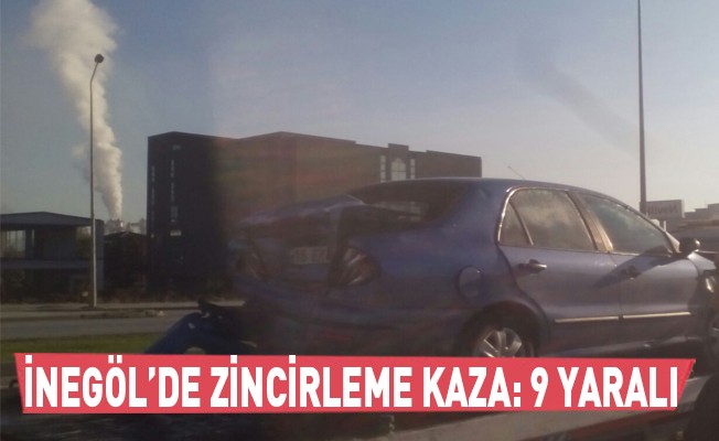 Bursa-Ankara yolunda kaza: 9 yaralı