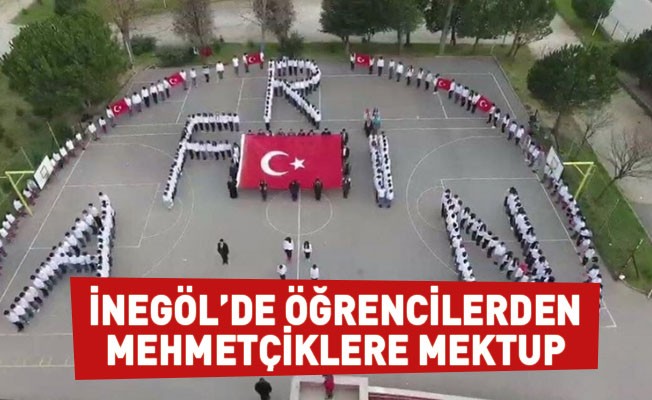 Öğrencilerden Mehmetçiklere mektup