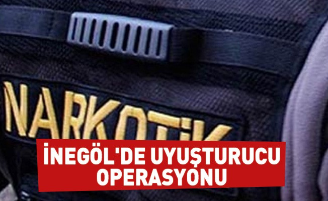 İnegöl'de uyuşturucu operasyonu: 2 tutuklama