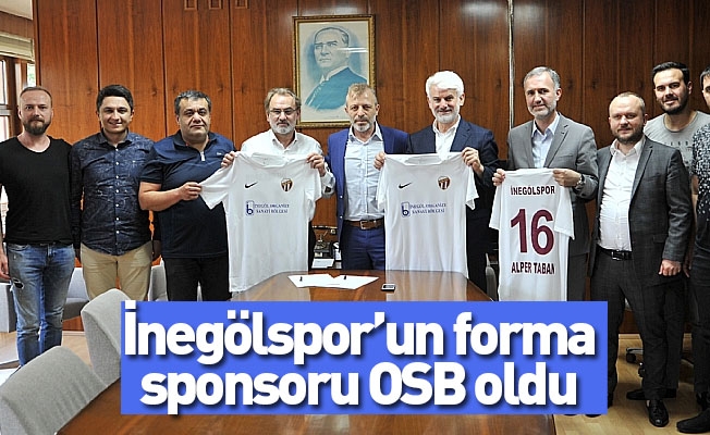 İnegölspor’un forma sponsoru OSB oldu
