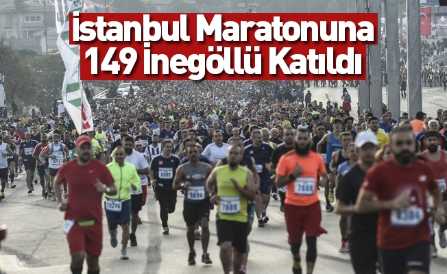 İstanbul Maratonuna 149 İnegöllü Katıldı