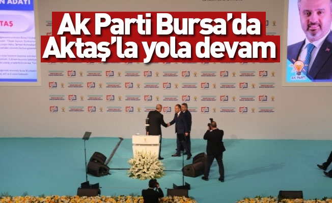 Bursa Büyükşehir Belediye Başkan Adayı Alinur Aktaş