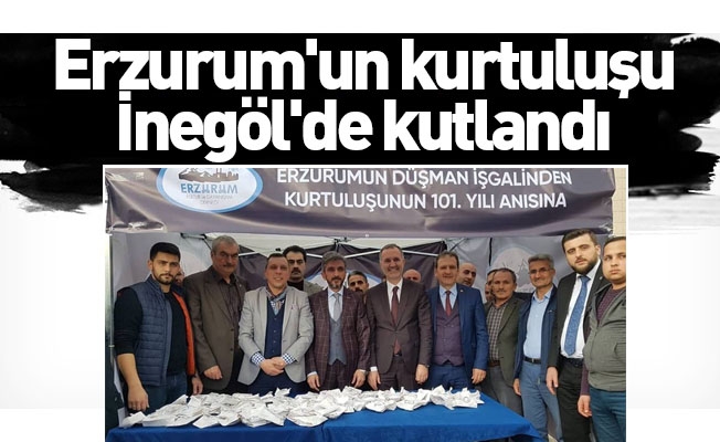Erzurum'un Kurtuluşu İnegöl'de Kutlandı