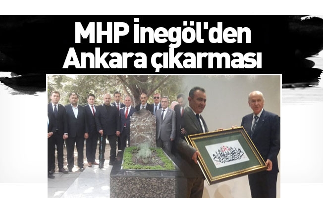 MHP İnegöl'den Ankara çıkarması