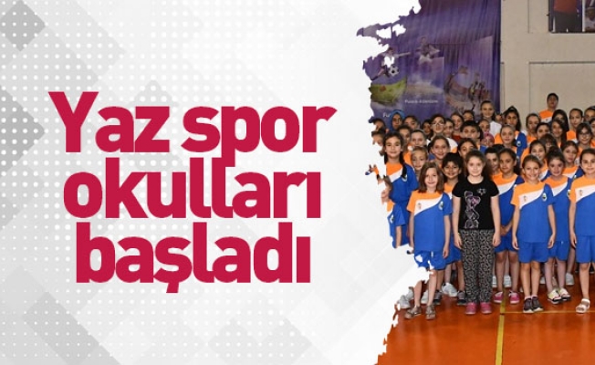 Yaz Spor Okulları 790 Öğrenciyle Start Aldı