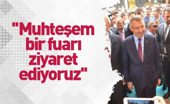 Cumhurbaşkanı Yardımcısı Oktay: "Türkiye büyük bir ülke"