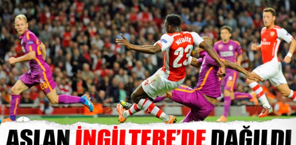 Arsenal, Galatasaray'ı 4-1 mağlup etti