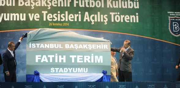 Başakşehir Fatih Terim Stadı Açıldı