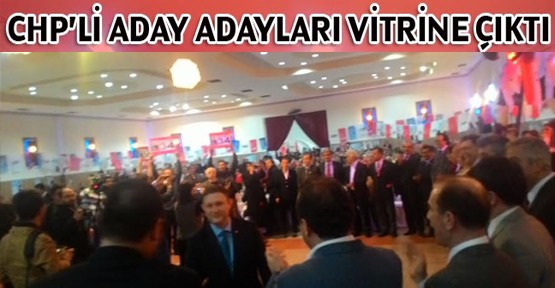 CHP’nin Bursa Milletvekili Aday Adayları İnegöl’de Vitrine Çıktı