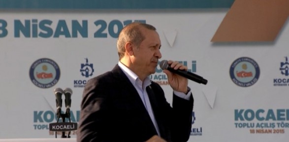 Erdoğan 195 eserin açılışında