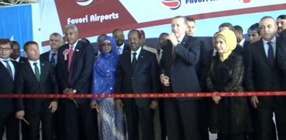 Erdoğan, Mogadişu Havalimanı’nı Açtı