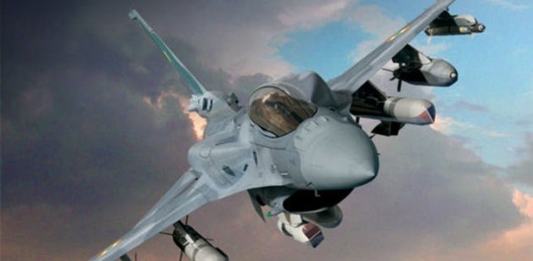 F-16 Uçağı İspanya’da Düştü
