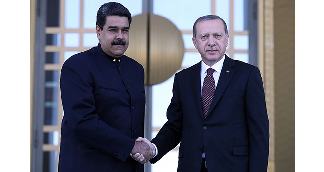 Maduro’dan Cumhurbaşkanı Erdoğan’a teşekkür