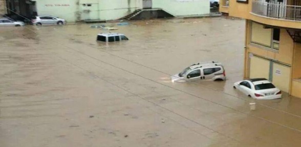 Manavgat’a Rekor Yağış Düştü