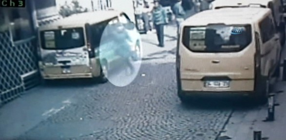 Taksim Saldırganı Kamerada