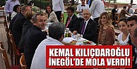 Kemal Kılıçdaroğlu İnegöl'de mola verdi