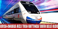 Bursa- Ankara hızlı tren hattında tarih belli oldu