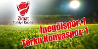 İnegölspor: 1 - Torku Konyaspor: 1
