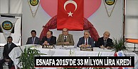 Esnafa 2015'de 33 Milyon Kredi