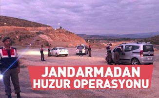 Jandarma'dan huzur operasyonu