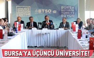 Bursa'ya üçüncü üniversite!