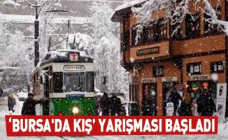 "Bursa'da kış" yarışması başladı