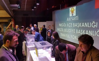 İnegöl'de Belediye Başkanlığı İçin Temayül Yoklaması Yapıldı