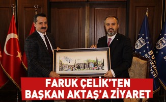 Faruk Çelik'ten, Başkan Aktaş'a ziyaret