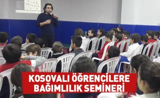 Kosovalı Öğrencilere Bağımlılık Semineri