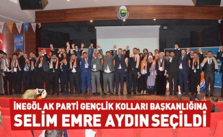 İnegöl AK Parti Gençlik Kolları Başkanlığına Selim Emre Aydın Seçildi
