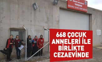 668 Çocuk Anneleri ile Birlikte Cezaevinde