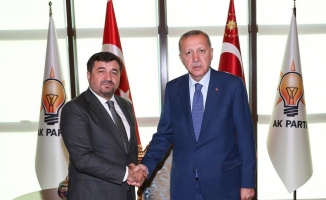 Başkan Şenlikoğlu  Cumhurbaşkanı Erdoğan’ın yanından müjdeyle döndü