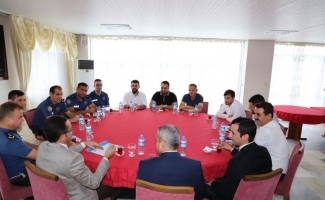 Cizre’de spor güvenlik kurulu toplantısı yapıldı