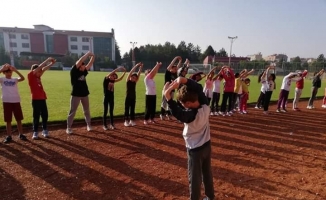 Minik sporcular, Türkiye Şampiyonası’na hazırlanıyor