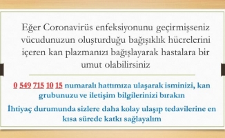 Başhekim'den koronavirüs hastaları için çağrı