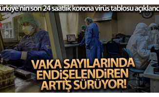 Türkiye'de 24 Temmuz günü koronavirüs nedeniyle 58 kişi vefat etti, 12 bin 381 yeni vaka tespit edildi