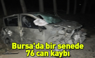 Bursa'da 76 can kaybı