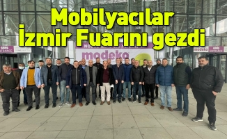 Mobilyacılar İzmir Fuarını gezdi