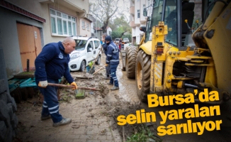 Bursa’da selin yaraları sarılıyor