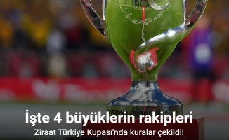 Ziraat Türkiye Kupası’nda son 16 Turu eşleşmeleri belli oldu