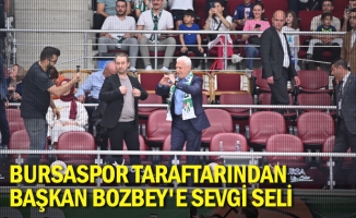 Bursaspor taraftarından Başkan Bozbey'e sevgi seli