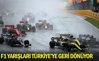 F1 yarışları Türkiye’ye geri dönüyor