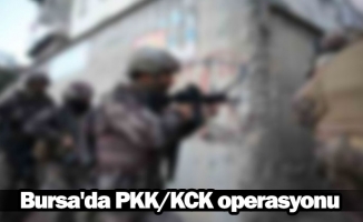 Bursa'da PKK/KCK operasyonu