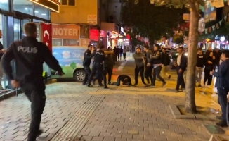 İnegöl'de Galatasaray-Fenerbahçe maçı sonrası kavga