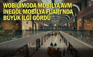 Wobilimoda Mobilya AVM, İnegöl Mobilya Fuarı'nda Büyük İlgi Gördü