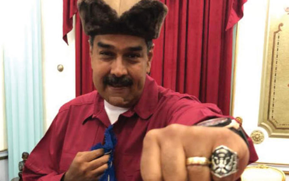 Maduro'dan Diriliş Ertuğrul çağrısı