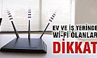 Wifi Kullanalar dikkat!