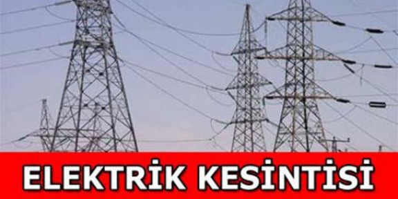  Türkiye Genelinde  elektirik kesintisi