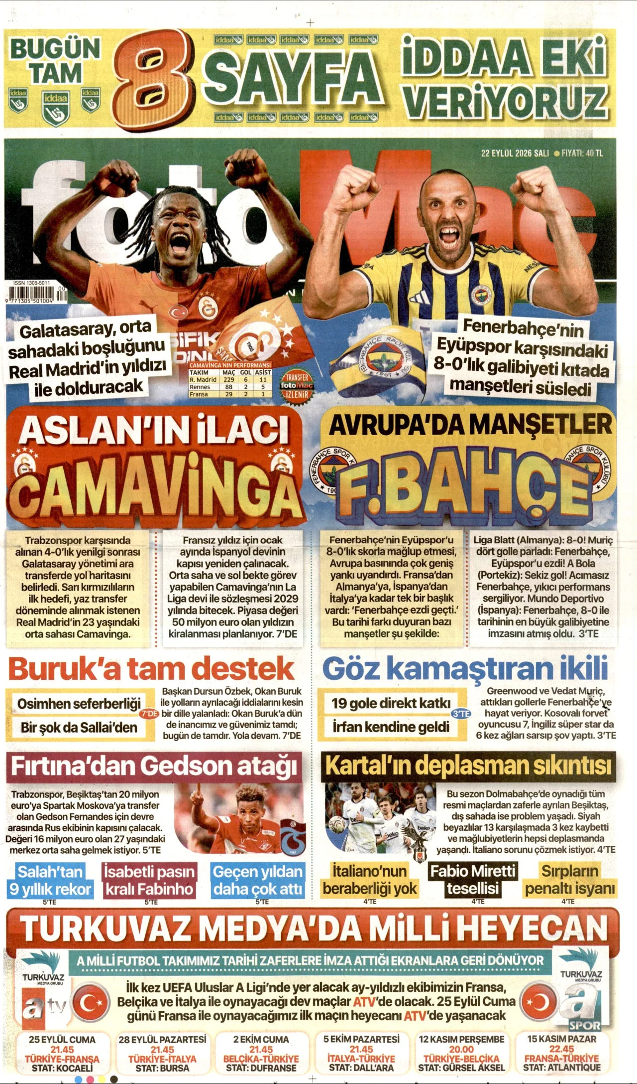 Fotomaç Bugun