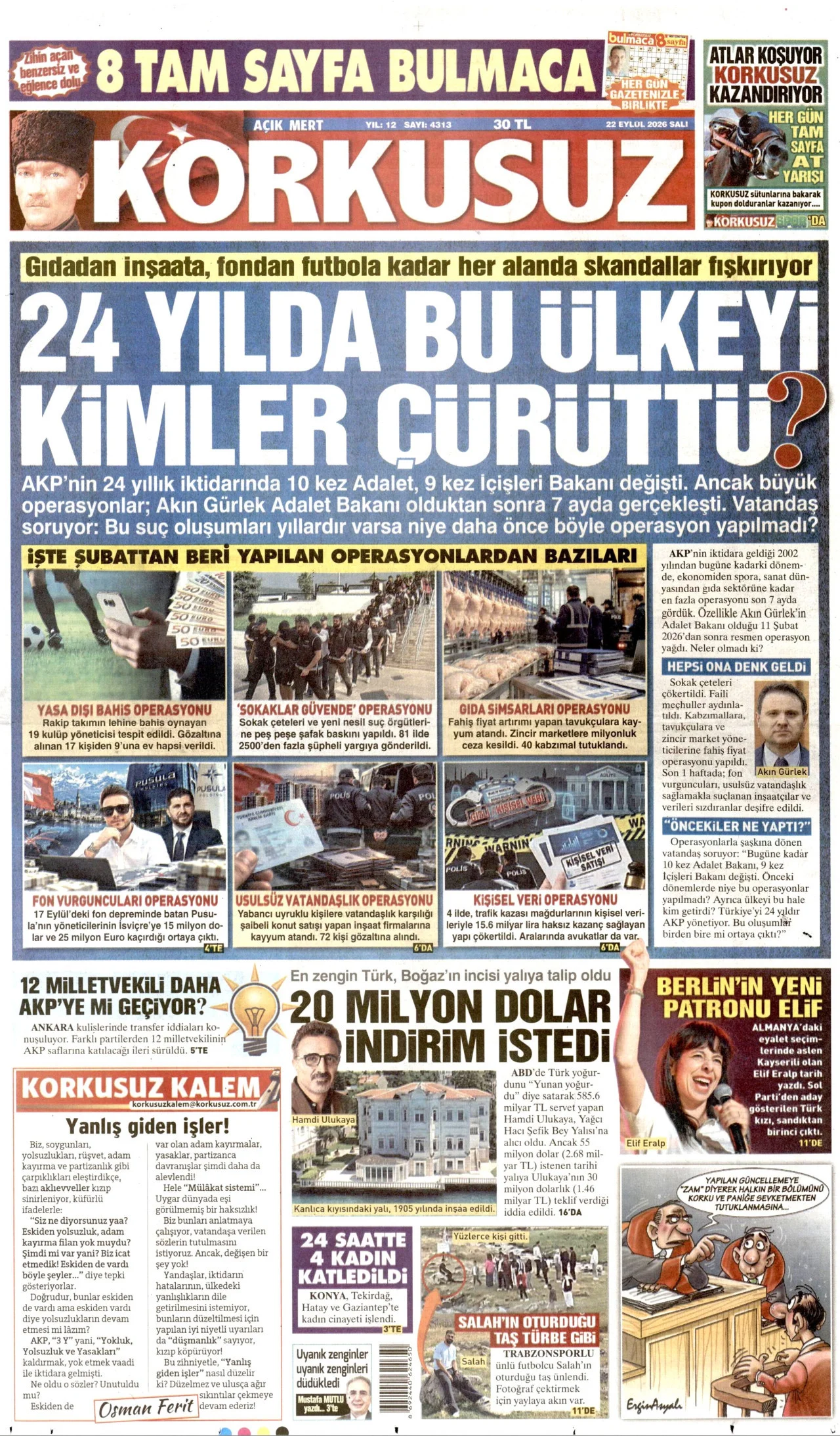 Korkusuz Bugun